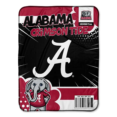 Chad & Jake Alabama Crimson Tide 30" x 40" Comic Theme Baby Blanket