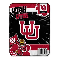 Chad & Jake Utah Utes 30" x 40" Comic Theme Baby Blanket