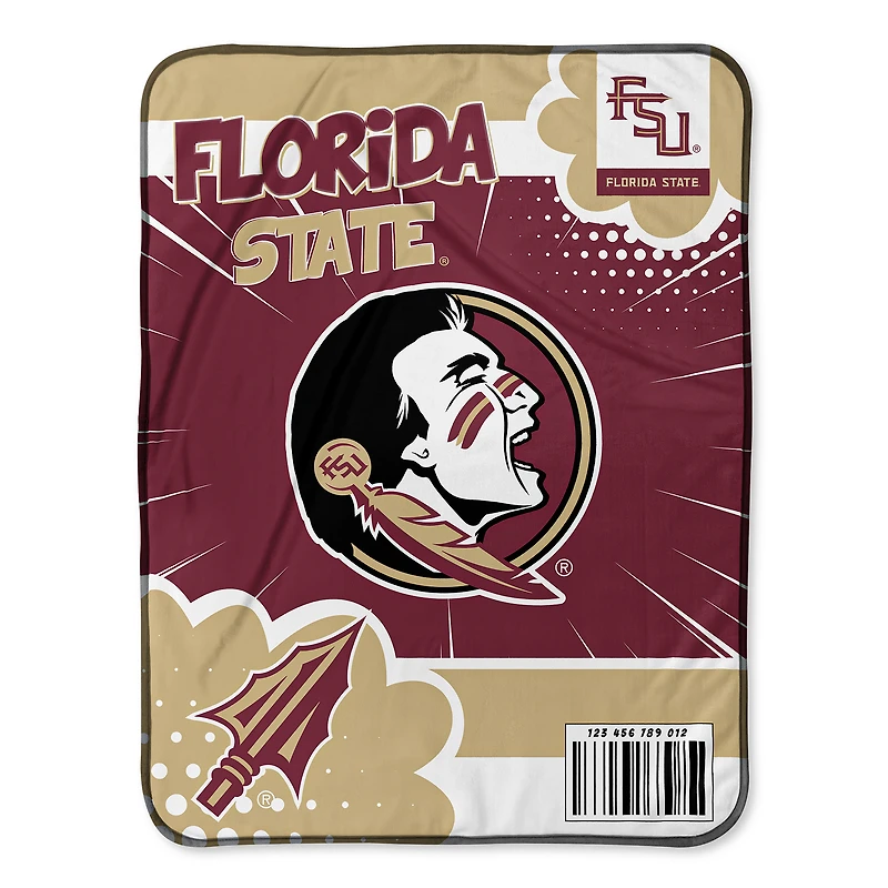 Chad & Jake Florida State Seminoles 30" x 40" Comic Theme Baby Blanket