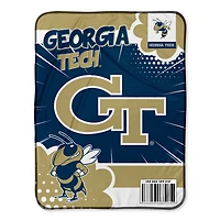 Chad & Jake Georgia Tech Yellow Jackets 30" x 40" Comic Theme Baby Blanket