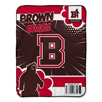 Chad & Jake Brown Bears 30" x 40" Comic Theme Baby Blanket