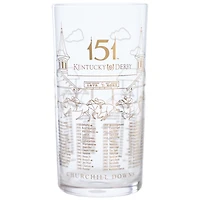151st Kentucky Derby 24K Limited Edition Gold Mint Julep Glass