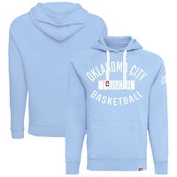Unisex Sportiqe  Light Blue Oklahoma City Thunder  Olsen Tri-Blend Pullover Hoodie