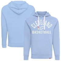 Unisex Sportiqe  Light Blue Cleveland Cavaliers  Olsen Tri-Blend Pullover Hoodie