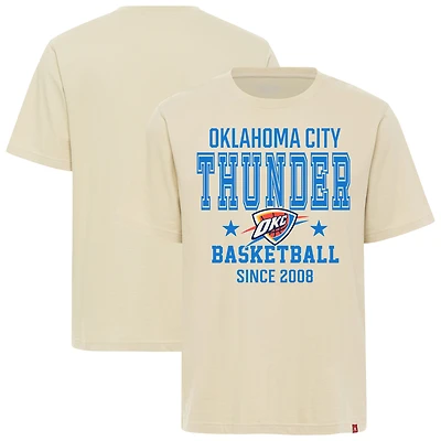 Unisex Sportiqe  Cream Oklahoma City Thunder  Duke Premium T-Shirt