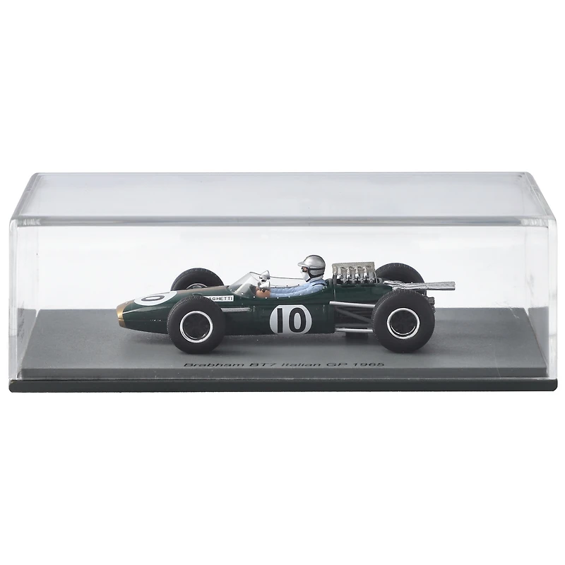 Spark Models Formula 1 Merchandise Brabham BT7 Italian Grand Prix 1965 Giancarlo Baghetti #10 1:43 Diecast