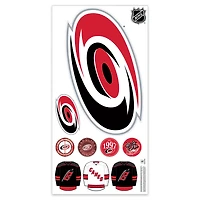 Carolina Hurricanes Repositionable Team Logo Wall Decal Set