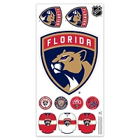 Florida Panthers Repositionable Team Logo Wall Decal Set