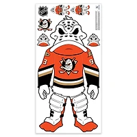 Anaheim Ducks Mascot Repositionable Wall Decal Set