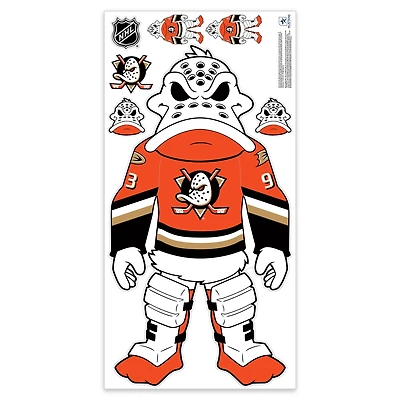 Anaheim Ducks Mascot Repositionable Wall Decal Set