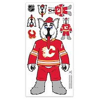 Calgary Flames Mascot Repositionable Wall Decal Set