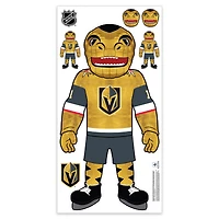 Vegas Golden Knights Mascot Repositionable Wall Decal Set