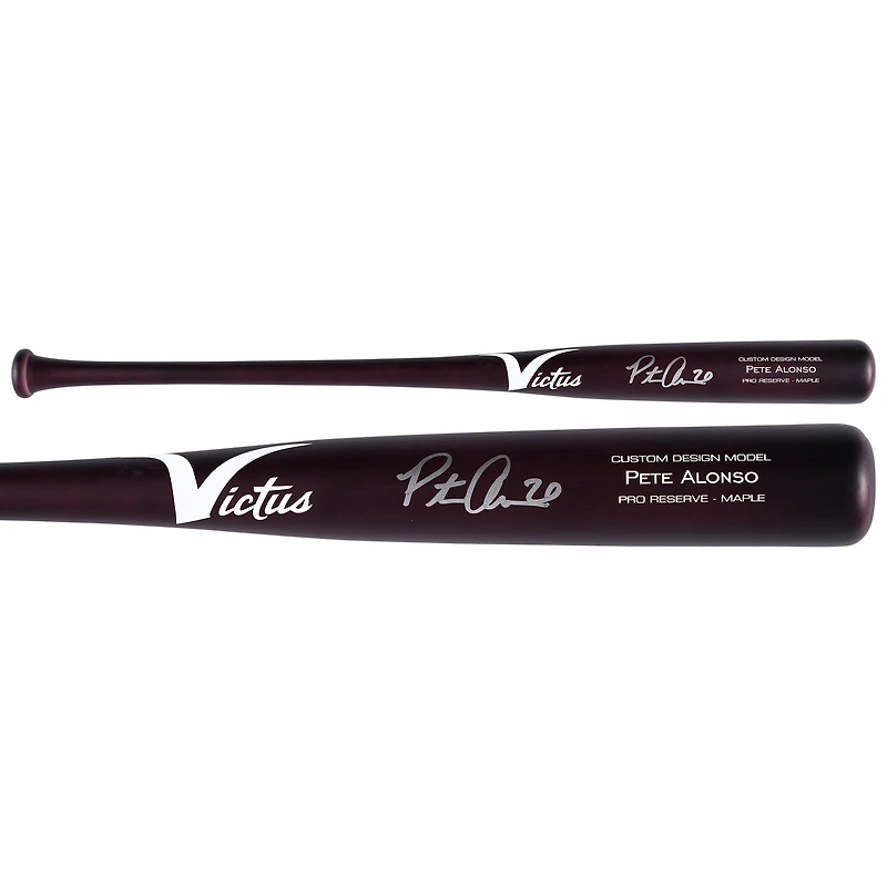 Pete Alonso New York Mets Autographed Victus Game Model Bat