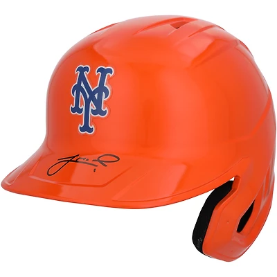 Jeff McNeil New York Mets Autographed Alternate Chrome Replica Batting Helmet