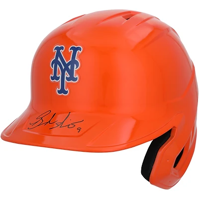 Brandon Nimmo New York Mets Autographed Alternate Chrome Replica Batting Helmet