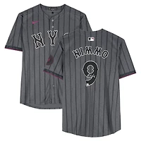 Brandon Nimmo New York Mets Autographed Nike 2024 City Connect Limited Jersey