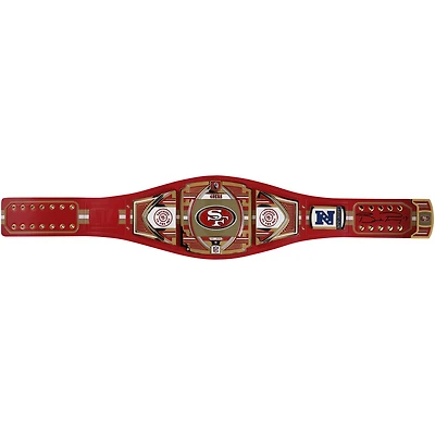 Brock Purdy San Francisco 49ers Autographed WWE Title Belt