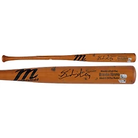 Brandon Nimmo New York Mets Autographed Game-Used Orange Marucci Broken Bat vs. Chicago White Sox on August 31, 2024