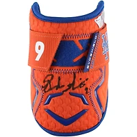 Brandon Nimmo New York Mets Autographed Game-Used Orange EvoShield Elbow Guard from the 2024 MLB Season