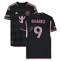 Luis Suarez Inter Miami CF Autographed Match-Used #9 Black adidas Jersey vs. Columbus Crew on October 2, 2024 - Size L