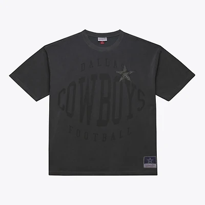 Men's Mitchell & Ness Black Dallas Cowboys Downtown Collection Premium T-Shirt