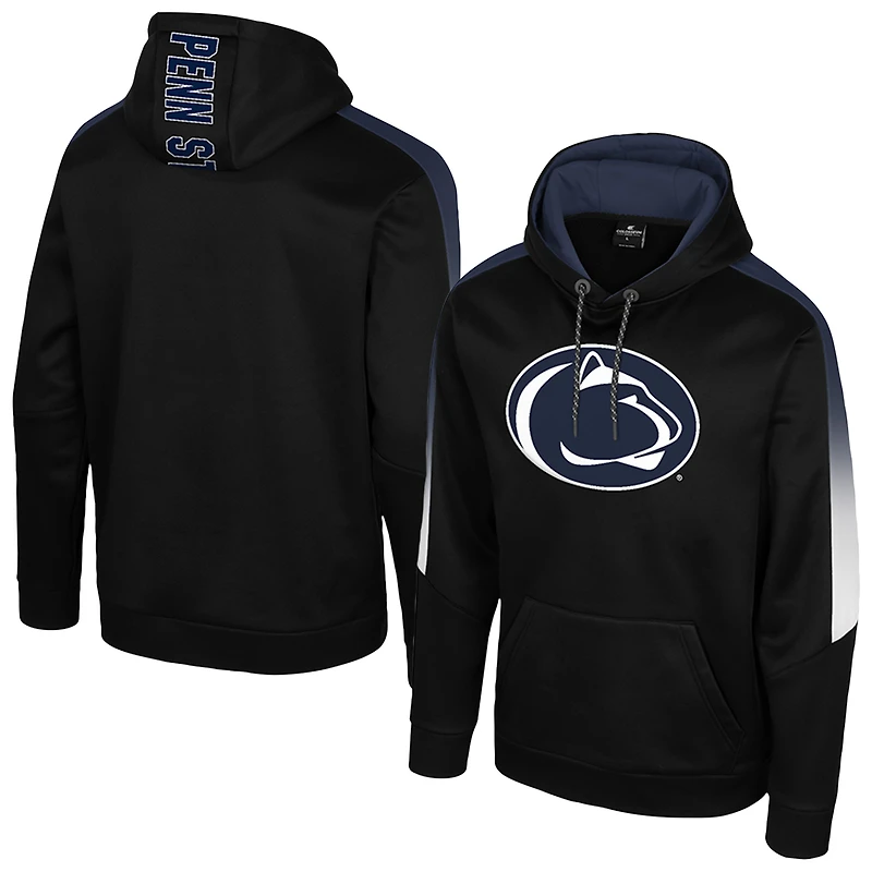 Men's Colosseum Black Penn State Nittany Lions The Gang Blackout Hoodie
