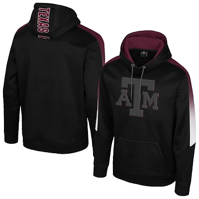 Men's Colosseum Black Texas A&M Aggies The Gang Blackout Hoodie