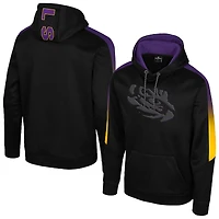 Men's Colosseum Black LSU Tigers The Gang Blackout Hoodie