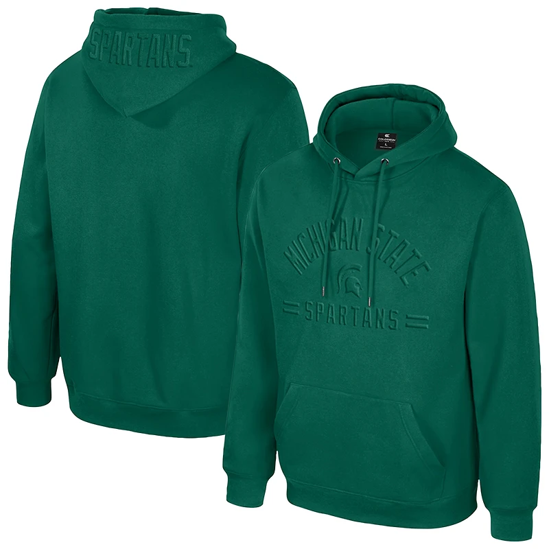 Men's Colosseum Green Michigan State Spartans New Member Hoodie