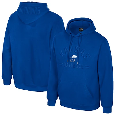 Men's Colosseum Royal Kansas Jayhawks New Member Hoodie