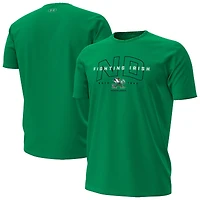 Men's Under Armour Green Notre Dame Fighting Irish Overlay Performance T-Shirt