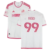 Jayden Reid St. Louis City SC Autographed Match-Used #99 adidas Jersey from the 2024 MLS Season