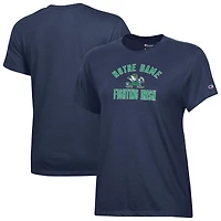 Women's Champion Navy Notre Dame Fighting Irish Core T-Shirt