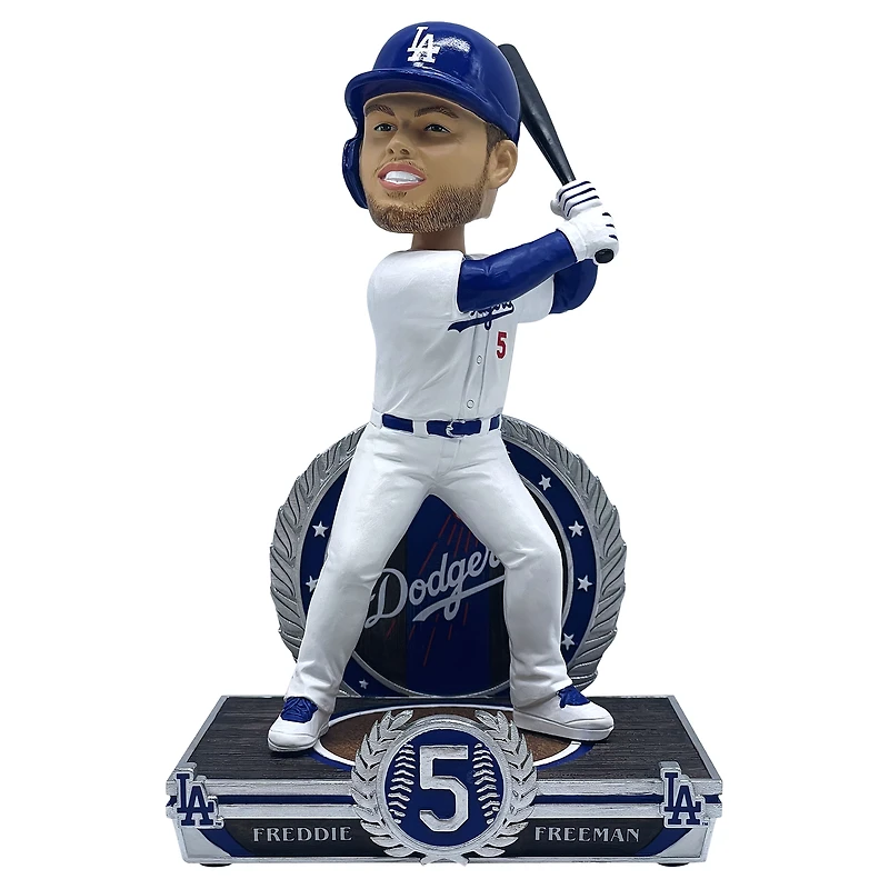 FOCO Freddie Freeman Los Angeles Dodgers 8" Exclusive Elite Icon Bobblehead
