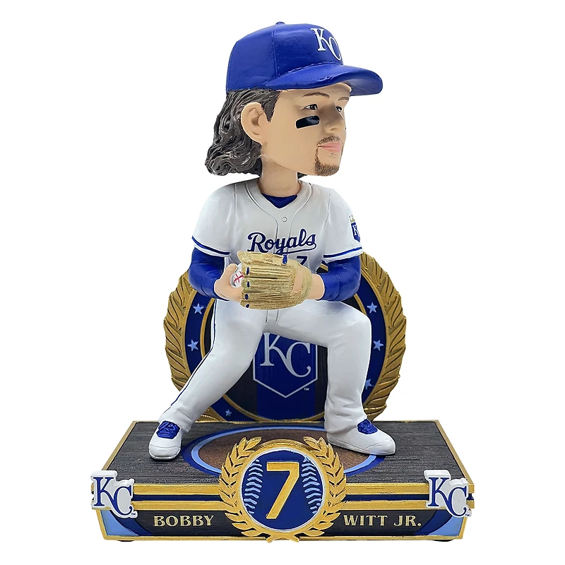 FOCO Bobby Witt Jr. Kansas City Royals 8" Exclusive Elite Icon Bobblehead