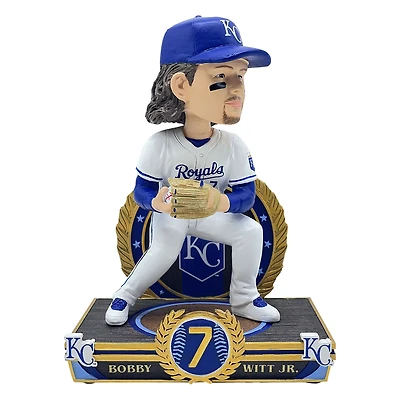 FOCO Bobby Witt Jr. Kansas City Royals 8" Exclusive Elite Icon Bobblehead