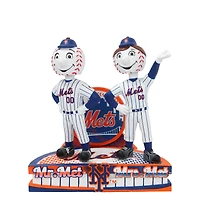 FOCO Mr. & Mrs. Met New York Mets 5" Mascot Elite Icon Bobblehead