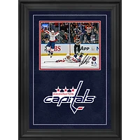 Alexander Ovechkin Washington Capitals Autographed Deluxe Framed 8" x 10" 895th Goal Celebration Photograph