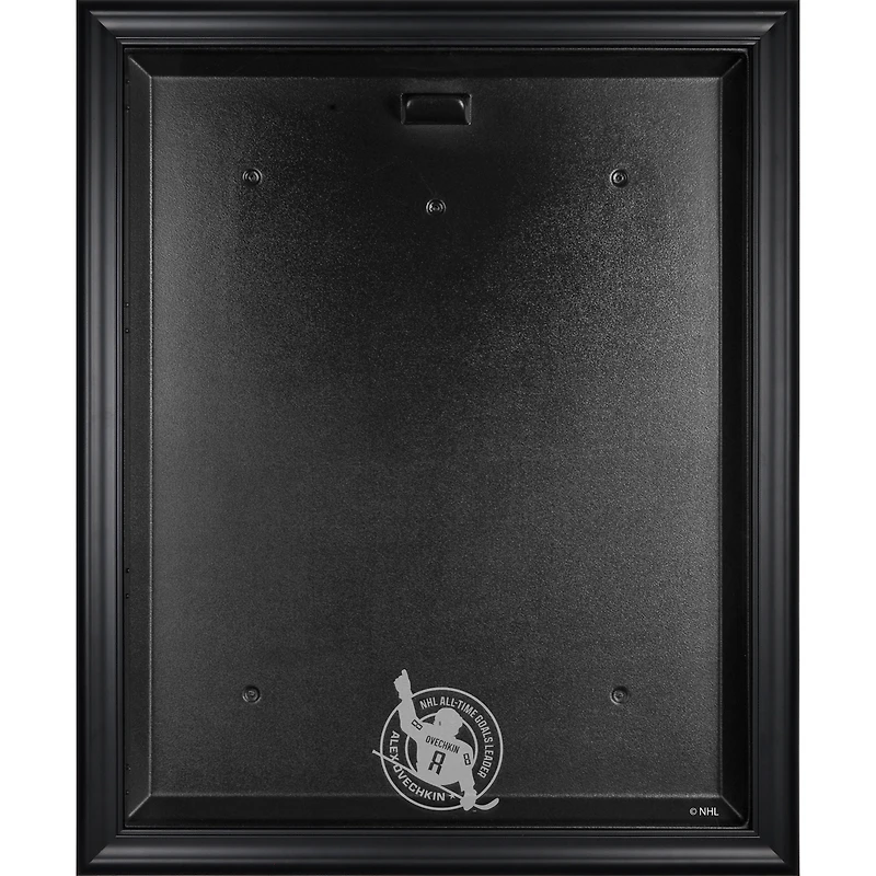 Alexander Ovechkin Washington Capitals Black Framed 895th Goal Logo Jersey Display Case