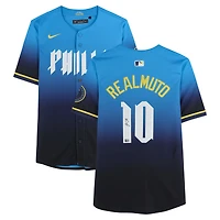 J.T. Realmuto Philadelphia Phillies Autographed Light Blue City Connect Limited Jersey