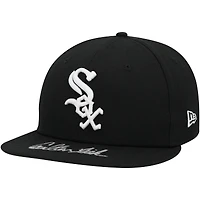 Carlton Fisk Chicago White Sox Autographed Black New Era Cap