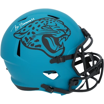 Brian Thomas Jr. Jacksonville Jaguars Autographed Riddell Rave Speed Replica Helmet