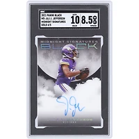 Justin Jefferson Minnesota Vikings Autographed 2021 Panini Black Gold Midnight Signatures #MS-JUJ #4/5 SGC Authenticated 8.5/10 Card