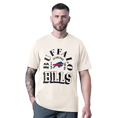 Men's MSX by Michael Strahan White Buffalo Bills Whiteout Vintage T-Shirt