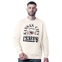 Men's MSX by Michael Strahan  White Kansas City Chiefs Whiteout Sweatshirt
