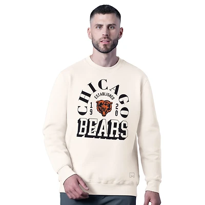 Men's MSX by Michael Strahan  White Chicago Bears Whiteout Sweatshirt