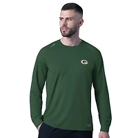 Men's MSX by Michael Strahan  Green Green Bay Packers Forward Long-Sleeve T-Shirt