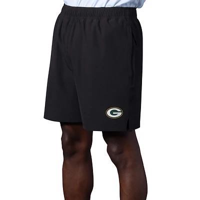 Men's MSX by Michael Strahan  Black Green Bay Packers Tryout Performance Shorts