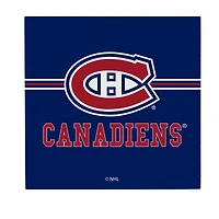 Montreal Canadiens 12" x 12" Wood Wall Sign