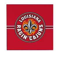 Louisiana Ragin' Cajuns 12" x 12" Wood Wall Sign